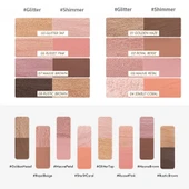 Merythod Twotone Shadow 01 Golden Hazel - Çift Tonlu, Süngerli Far Kalemi - 5