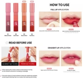 Merythod Reeledge Lip Crayon 04 Nu Berry - 4 Renkli Lip Crayon thumbnail 3