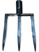 Bel 3 Dişli Toprak Beli - Paslanmaz Çelik - 1