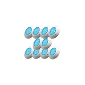 10 Adet 32 Watt 12 Volt Led Turkuaz Sıva Üstü Havuz Lambası 32w 12v Tenda - 1