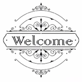 HOME DECOR STENCIL HD-43 45X45 - 1