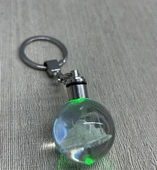 Ledli Ayasofya Tasarımı Kristal Anahtarlık Alk3803 - 2