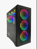 GAMEFORCE Bigmesh 7x120mm Rgb Fanlı Oyuncu Bilgisayar Kasası - 1