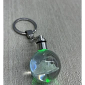 Ledli Ayasofya Tasarımı Kristal Anahtarlık Alk3803 - 1