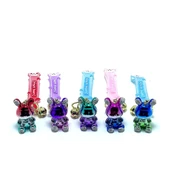 Taşlı Ayıcık Silikon Anahtarlık Alk1702 - 1