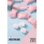 ModaCar Sıkıştırılmış Seyahat Çanta Mendili 20x18 cm - 1