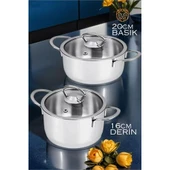 ModaCar Derin ve Basık Tencere Seti - 1