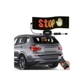 Led Ekran Matrix Panel Cama Yapışan En Büyük Boy 16x96 Led Sayısı Araba Yazısı 12cm-59.5cm - 6