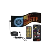 Led Ekran Matrix Panel Cama Yapışan En Büyük Boy 16x96 Led Sayısı Araba Yazısı 12cm-59.5cm - 2