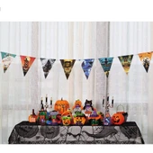 Cadılar Bayramı Halloween Flama Bayrak Banner Süs 8 Li - 2