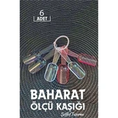 ModaCar 6 lı Şeffaf Baharat Kaşığı Camino Design - 1