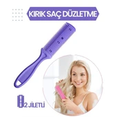 ModaCar 2 Jiletli Kırık Saç Düzeltme İnceltme Tarağı - 1