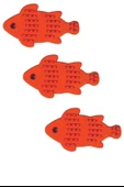 BUFFER®  Şişman Balık Şekilli Tırtıklı Evcil Hayvanlar İçin Diş Kaşıma Çiğneme Oyuncağı - 6