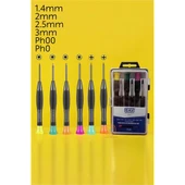 ModaCar Saat Telefon Tamir Tork Tornavida Seti 6'lı - 1