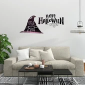 Happy Halloween Temalı Duvar Stickerı - 6