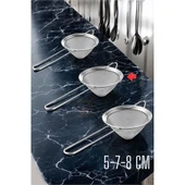 ModaCar Andres 3 Boy Paslanmaz Çelik Süzgeç Seti - 1