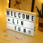 A5 Led Işıklı Yazı Panosu Lightbox - 4
