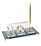 Kristal Masa İsimliği - Altın Tek Kalemli thumbnail 1