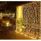 3*2 Perde Led Sarı Işık - 2