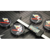 Fiat Abarth Akrep Logo Jant Göbeği Kapak Seti 54mm - 6