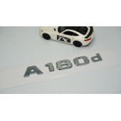 DK Benz A180d Bagaj Krom ABS 3M 3D Yazı Logo - 2