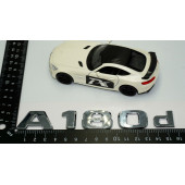 DK Benz A180d Bagaj Krom ABS 3M 3D Yazı Logo - 4