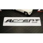 Hyundai Accent Bagaj ABS 3M 3D Yazı Logo Amblem - 3