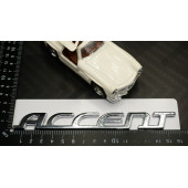 Hyundai Accent Bagaj ABS 3M 3D Yazı Logo Amblem - 6