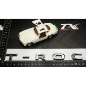 VW Volkswagen T-Roc Bagaj Krom ABS 3M 3D Yazı Logo Amblem - 6