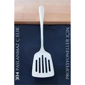 Modacar  Delikli Servis Spatulası 304 Paslanmaz Profesyonel - 1