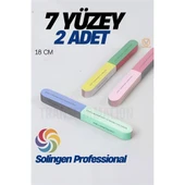 ModaCar 7 Yüzeyli Tırnak Törpü ve Parlatma Blok Sünger Solingen Professional - 1