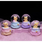 Pokemon Işıklı Kar Küresi 9 Cm Alk3399 - 1
