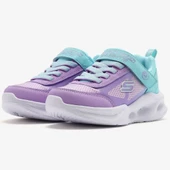 Skechers Sola Glow - Ombre Deluxe 303714L Ortopedik Işıklı Çocuk Spor Ayakkabı thumbnail 3