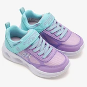 Skechers Sola Glow - Ombre Deluxe 303714L Ortopedik Işıklı Çocuk Spor Ayakkabı thumbnail 7