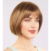 Açık Kahverengi Küt Parti Peruk Küt Saç thumbnail 4