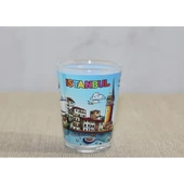 İstanbul Temalı Cam Shot Bardak Alk4358 - 1