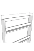 Asra Trend Çocuk Odası Raf / Kitaplık ÇR-01 - 4