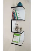 egetel Dekoratif Duvar Raf Kitaplık Çiçeklik - 2