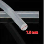 10 ADET İnce Mum Silikon 7.5 mm Uzunluk 30 cm Çubuk Sıcak Silikon Hobi Eşya Maket Yapıştırma Silikon - 3
