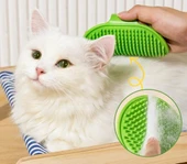 Hayvan Tüy Toplama Yıkama ve Köşe Kaşınma Silikon Fırçası thumbnail 1