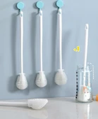 Kavanoz ve Biberon Yıkama Fırçası Silikon Beyaz thumbnail 2