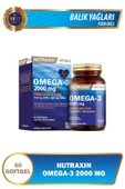 Nutraxin Omega-3 2000 mg 60 Kapsül thumbnail 1