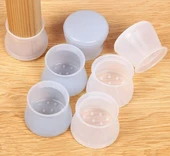 Masa ve Sandalye Ayak Koruyucu Silikon 12 Adet thumbnail 1