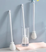 Kavanoz ve Biberon Yıkama Fırçası Silikon Beyaz thumbnail 1