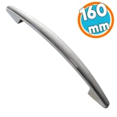 Metal Kulp Mobilya Mutfak Çekmece Dolap Dolabı Kapak Kulpları Kulbu Kulpu 16 cm 160 mm Krom thumbnail 1