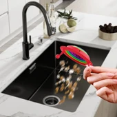 Mutfak - Banyo  Lavabo Filtresi Süzgeci Gökkuşağı Kademeli Drenaj Deliği Atık Filtresi - 4