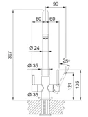 Franke Lina Clear Water Filtreli Krom Armatür - 6