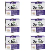 Schesir Doğal Tavuk Etli Sığır Etli ve Pirinçli Yetişkin Kedi Konservesi 85 Gr (6 Adet) thumbnail 1