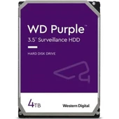 Wd 4Tb 3.5 Purple WD43PURZ Sata3 5400RPM 64MB 7-24 Guvenlık Harddisk - 1