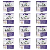 Schesir Doğal Tavuk Etli Sığır Etli ve Pirinçli Yetişkin Kedi Konservesi 85 Gr (12 Adet) thumbnail 1